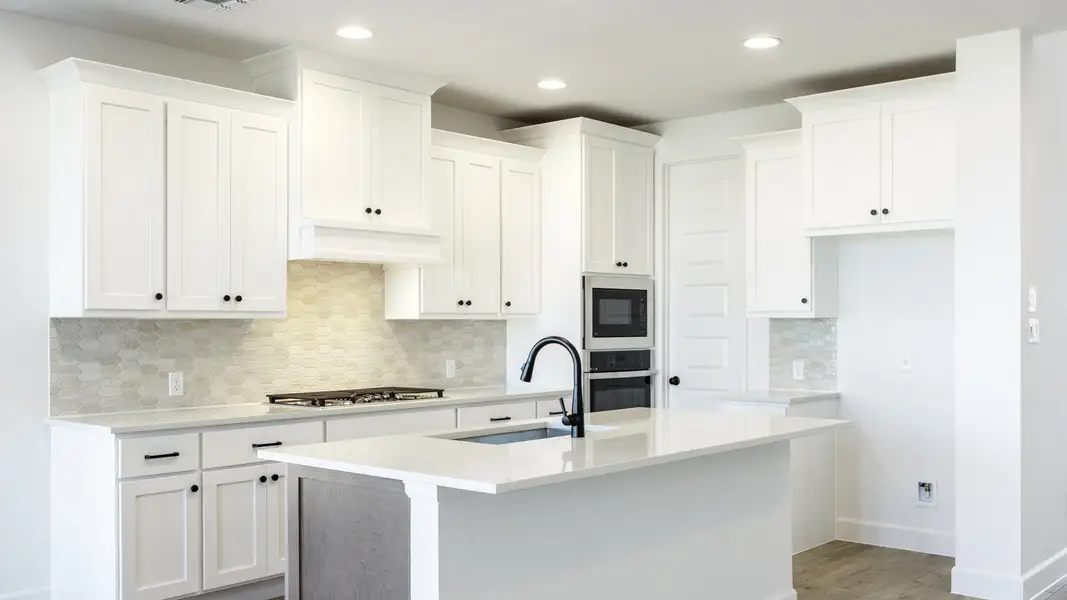 Furnished interior view inside a new home in The Colony, Bastrop (Image 3).