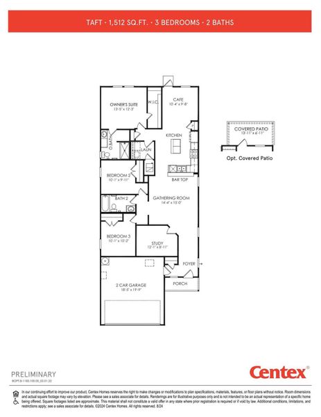 2D floor plan layout of this home in Decker Farms, Magnolia, TX (Image 3). 2D floor plan layout of this home in Decker Farms, Magnolia, TX (Image 3).