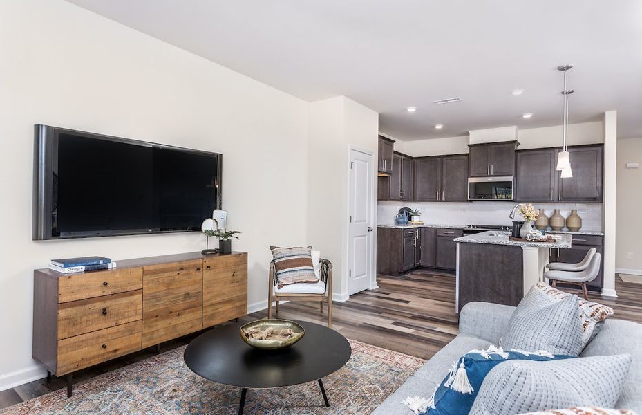 Furnished interior view inside a new home in Flemingfield, Greensboro (Image 4).