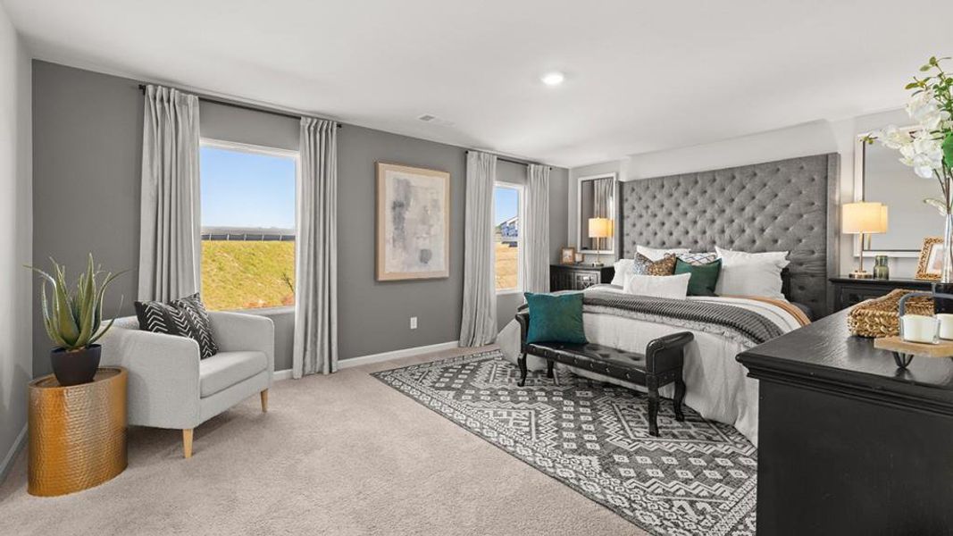 Furnished interior view inside a new home in Northwoods at Mirror Lake, Villa Rica (Image 26). Furnished interior view inside a new home in Northwoods at Mirror Lake, Villa Rica (Image 26).