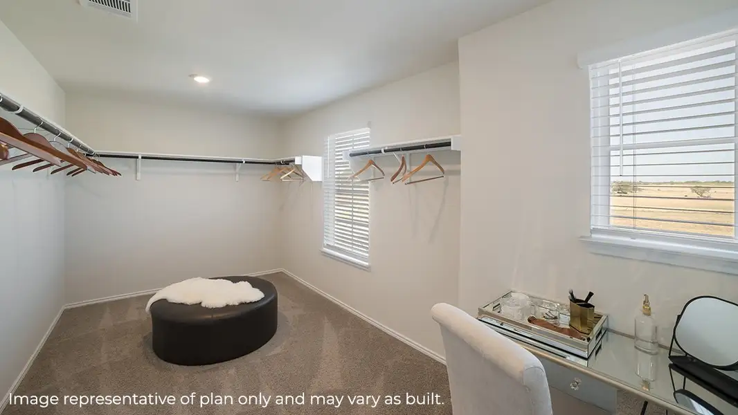 Furnished interior view inside a new home in Blue Ridge Ranch, San Antonio (Image 17). Furnished interior view inside a new home in Blue Ridge Ranch, San Antonio (Image 17).