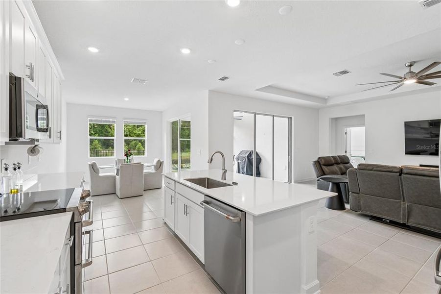 Furnished interior view inside a new home in Providence, Davenport (Image 11).