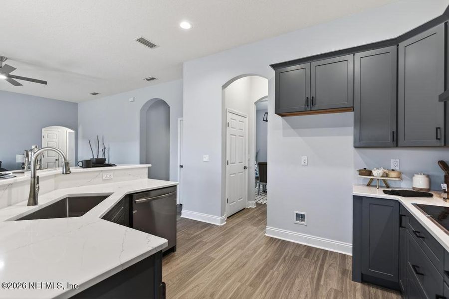 Furnished interior view inside a new home in , Callahan (Image 52).