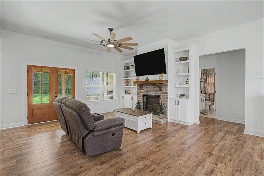 Furnished interior view inside a new home in , Rockmart (Image 9). Furnished interior view inside a new home in , Rockmart (Image 9).
