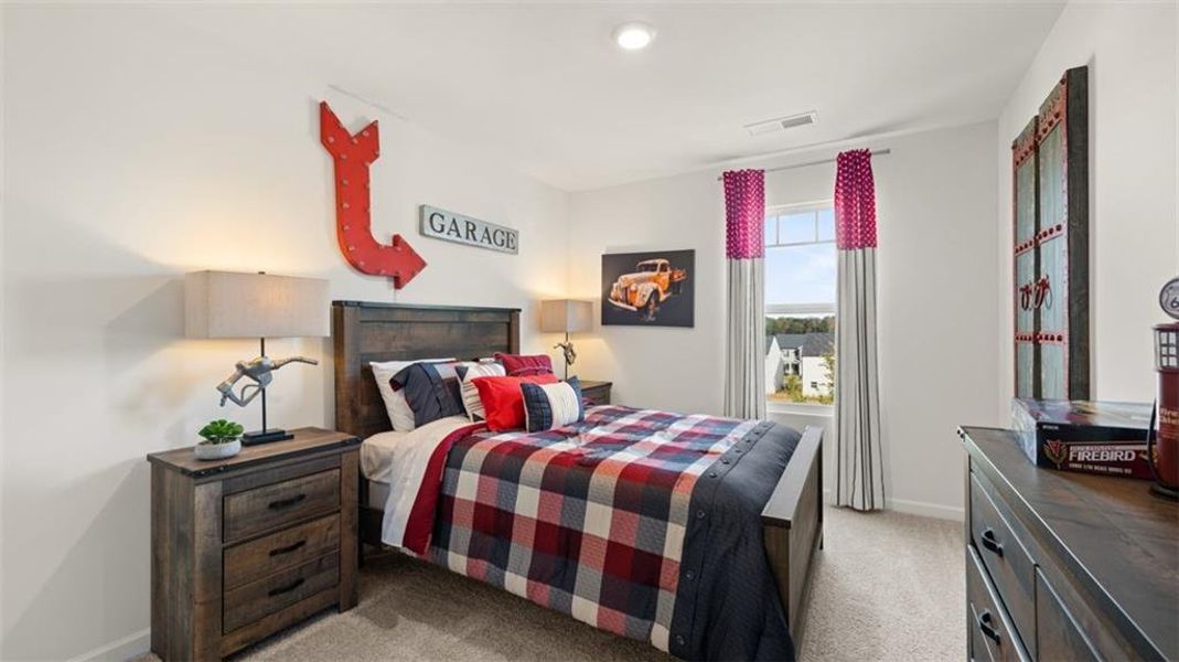 Furnished interior view inside a new home in Poplar Preserve, Newnan (Image 24). Furnished interior view inside a new home in Poplar Preserve, Newnan (Image 24).