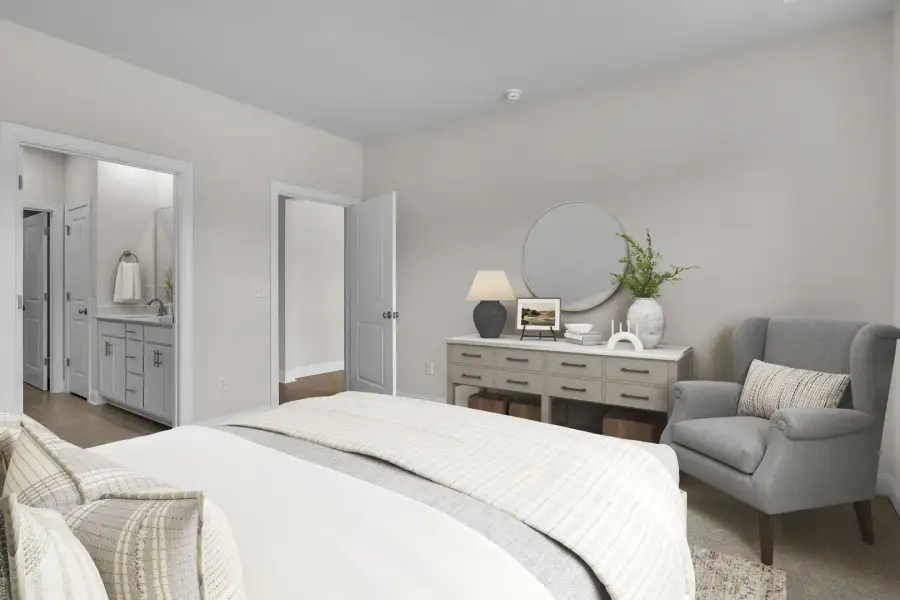 Furnished interior view inside a new home in Bell Meadows, Winnabow (Image 27).