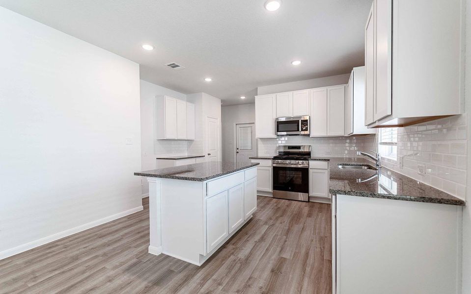 Furnished interior view inside a new home in Brooklands, Hutto (Image 4). Furnished interior view inside a new home in Brooklands, Hutto (Image 4).