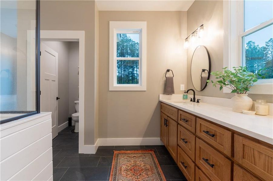Furnished interior view inside a new home in , Shady Dale (Image 14).