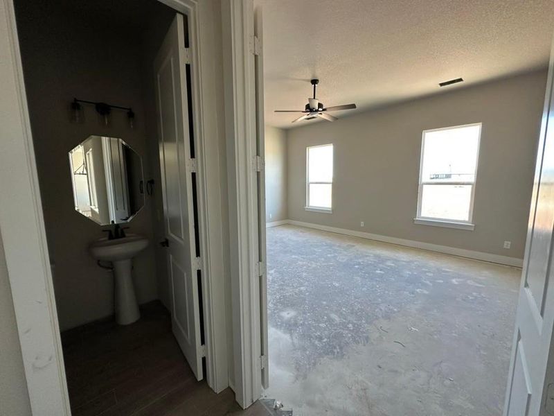 In-progress construction of a new home in Eagle Ridge Estates, Weatherford, TX (Image 9).