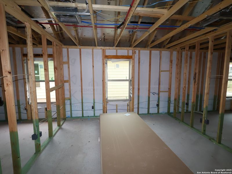 In-progress construction of a new home in Winding Brook, San Antonio, TX (Image 25).