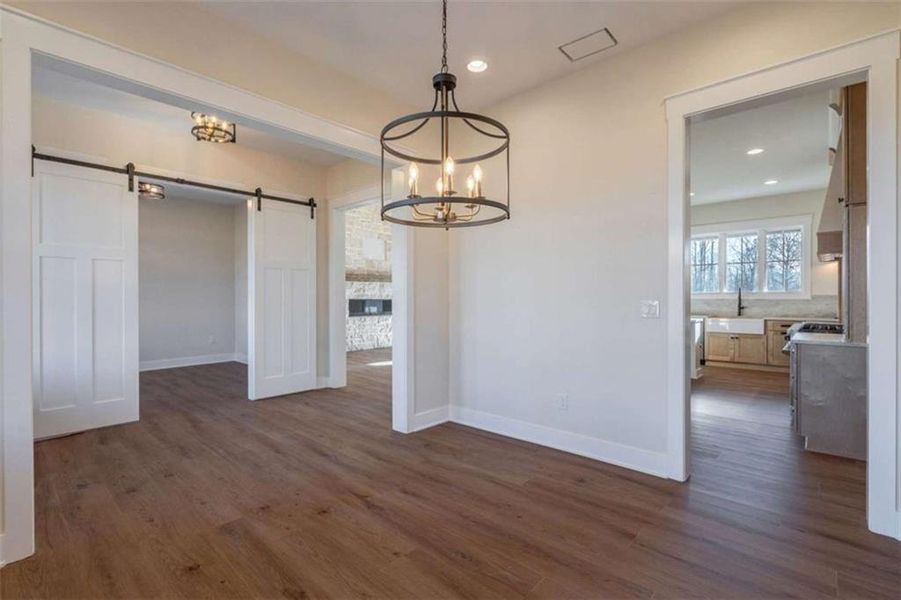 Spacious, unfurnished interior of a new home in , Monroe (Image 46).