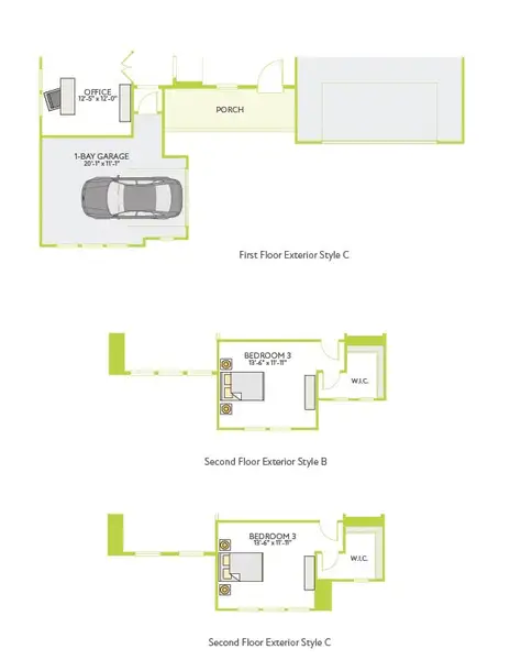2D floor plan layout for the Altura by Tri Pointe Homes in Noven, Leander, TX (Image 7). 2D floor plan layout for the Altura by Tri Pointe Homes in Noven, Leander, TX (Image 7).