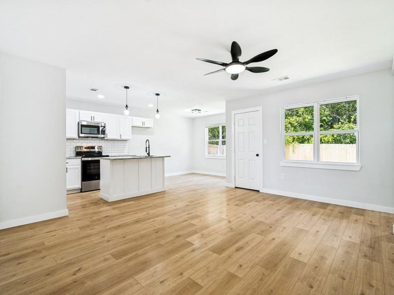Spacious, unfurnished interior of a new home in , De Leon (Image 13). Spacious, unfurnished interior of a new home in , De Leon (Image 13).