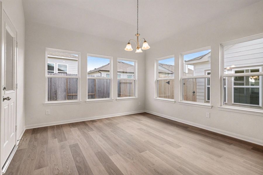 Spacious, unfurnished interior of a new home in Clear View Estates, Willis (Image 16). Spacious, unfurnished interior of a new home in Clear View Estates, Willis (Image 16).