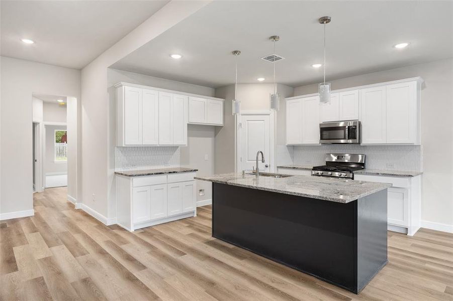 Furnished interior view inside a new home in , Fort Worth (Image 7).