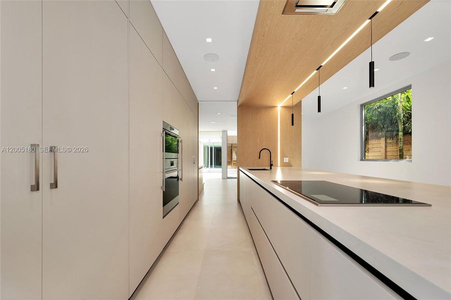 Furnished interior view inside a new home in , Miami (Image 12).