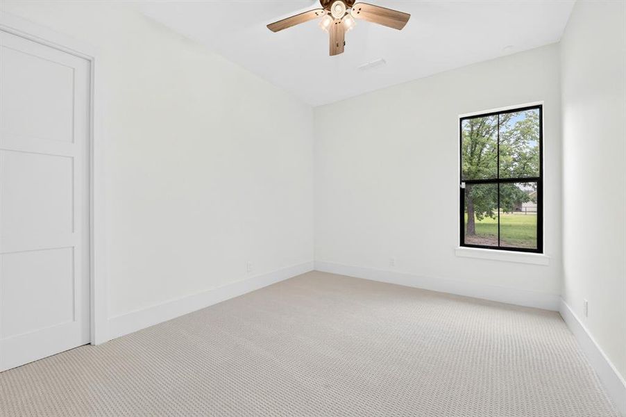 One of 3 bedrooms located downstairs