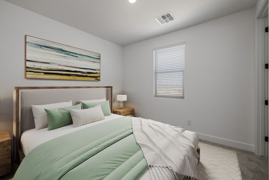 Representative furnished interior of a home built from the Ponderosa by William Ryan Homes in Silver Cross, San Tan Valley (Image 40).