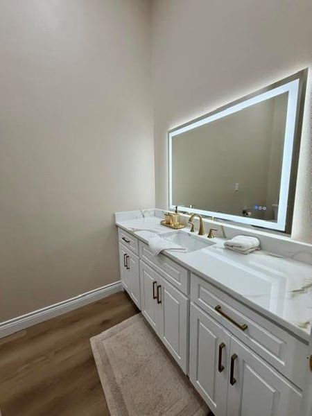 Furnished interior view inside a new home in , El Campo (Image 11).