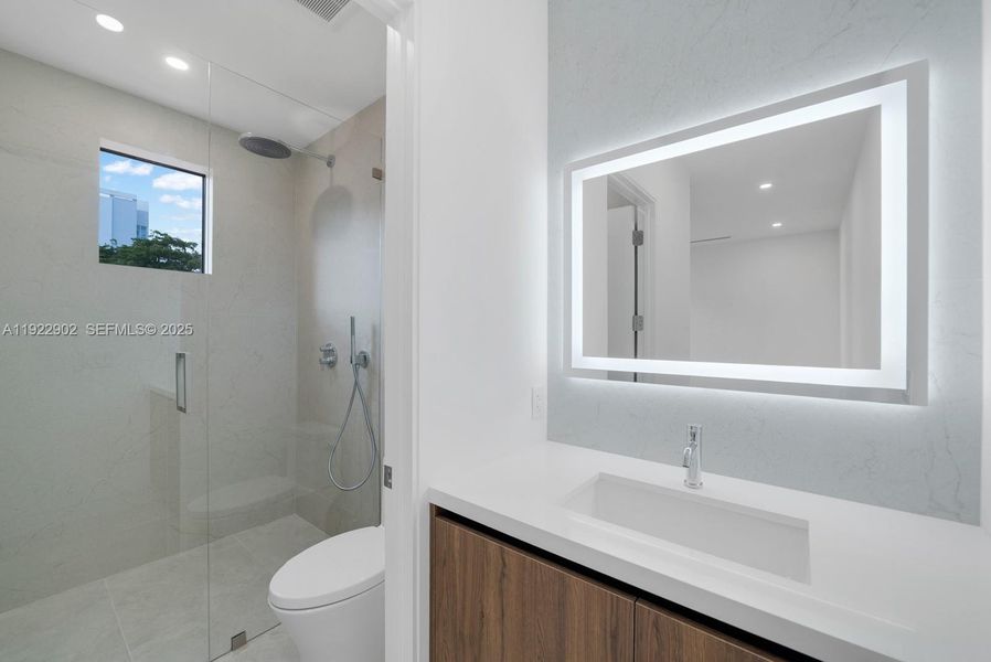 Furnished interior view inside a new home in , Miami (Image 7). Furnished interior view inside a new home in , Miami (Image 7).