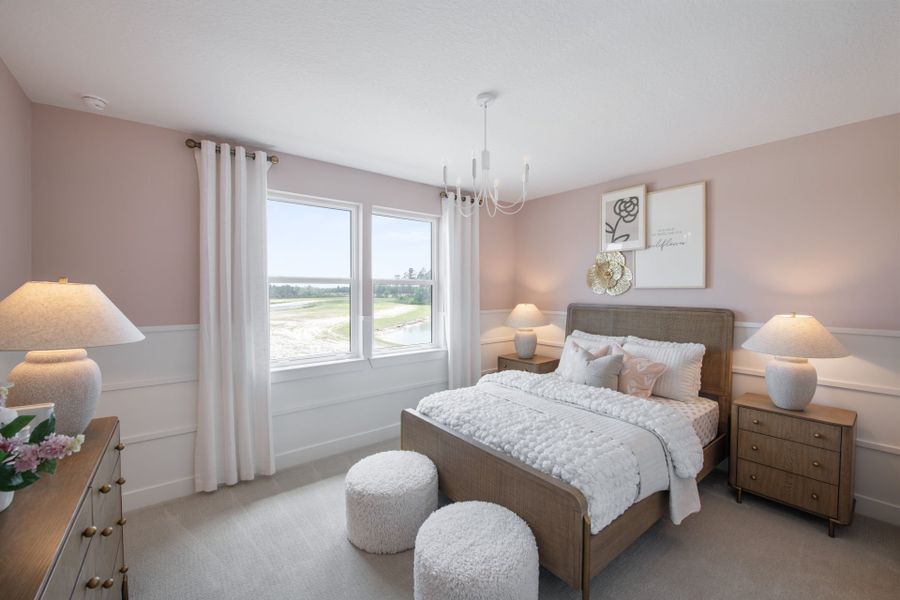 Furnished interior view inside a new home in Two Rivers, Zephyrhills (Image 19).
