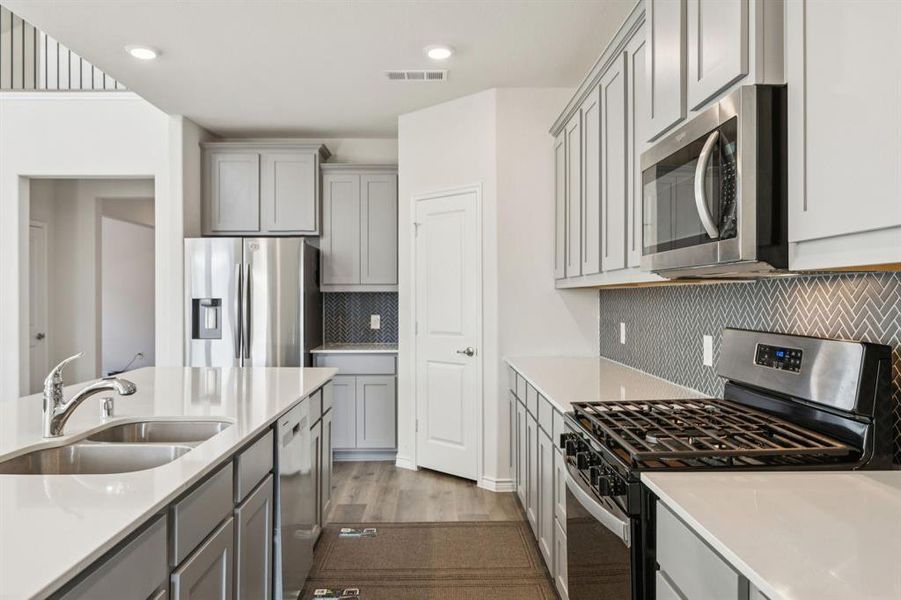 Furnished interior view inside a new home in , Anna (Image 15).