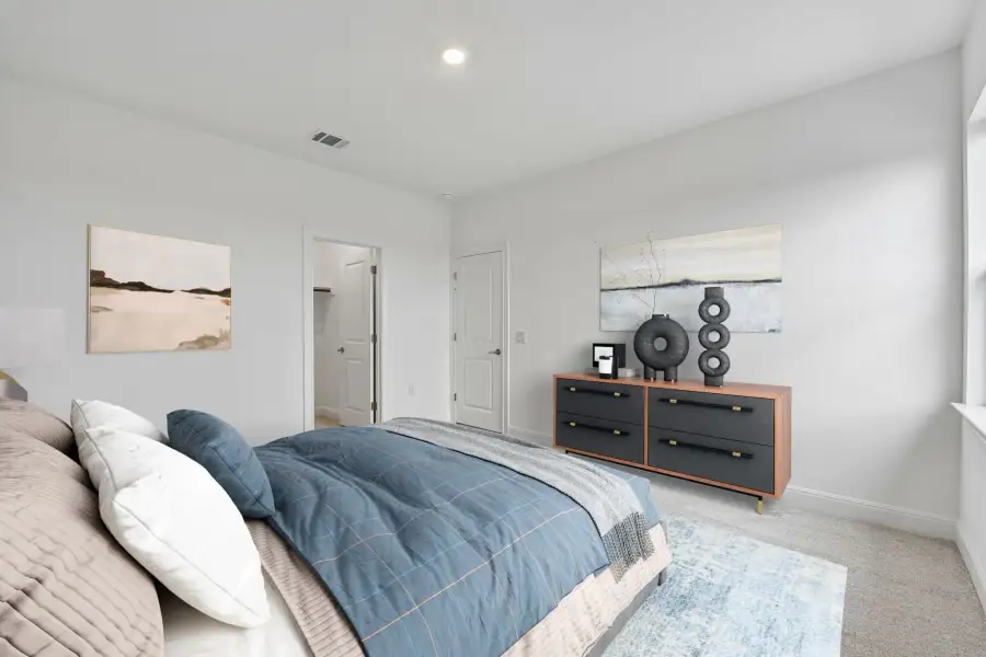 Representative furnished interior of a home built from the Piedmont by Taylor Morrison in Eastwood, Manor (Image 25).