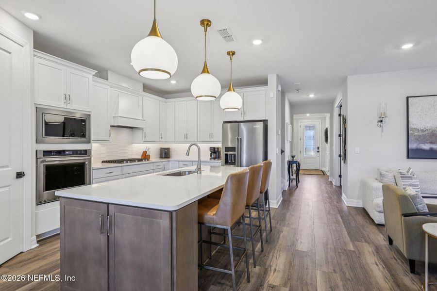 Furnished interior view inside a new home in , St. Augustine (Image 36).