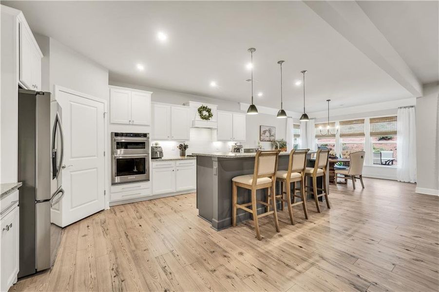Furnished interior view inside a new home in , Griffin (Image 49).