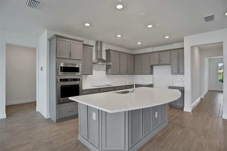 Furnished interior view inside a new home in Seaire, Parrish (Image 9).
