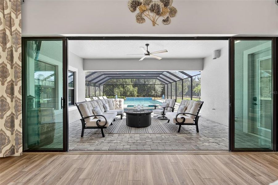 Exterior details and patio area of a home in Creek Ridge Preserve, Lithia (Image 39). Exterior details and patio area of a home in Creek Ridge Preserve, Lithia (Image 39).
