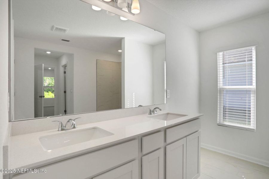 Furnished interior view inside a new home in Cordova Palms, St. Augustine (Image 11).