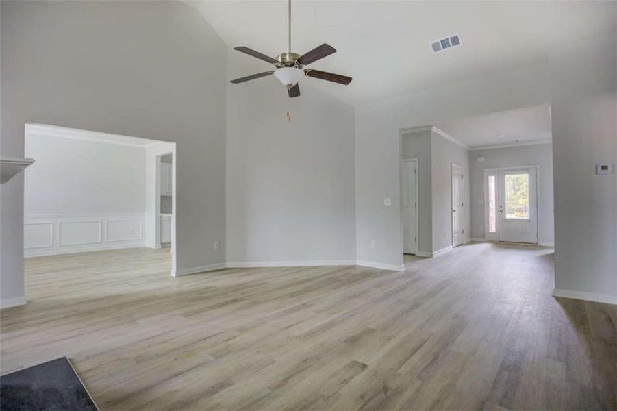 Spacious, unfurnished interior of a new home in , Social Circle (Image 32).