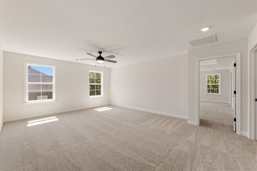 Spacious, unfurnished interior of a new home in Timberland Grove, Anderson (Image 44). Spacious, unfurnished interior of a new home in Timberland Grove, Anderson (Image 44).