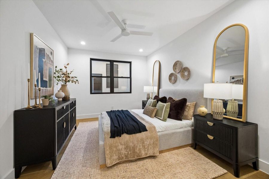 Furnished interior view inside a new home in , Houston (Image 7).
