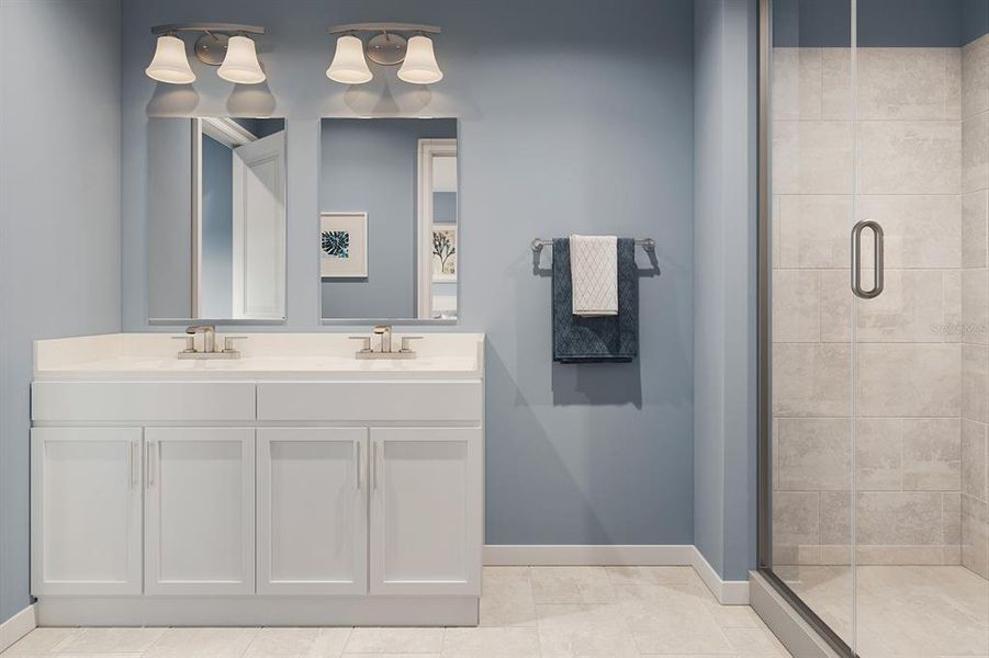 Furnished interior view inside a new home in Rivington, Debary (Image 8).