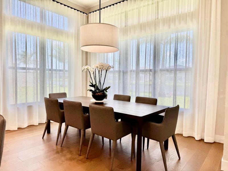 Furnished interior view inside a new home in , Boca Raton (Image 48).