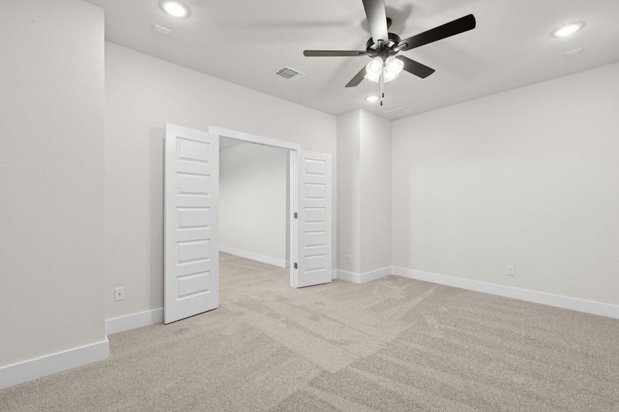 Spacious, unfurnished interior of a new home in Blackhawk, Pflugerville (Image 31).