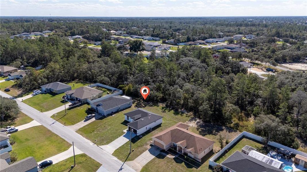 Front exterior of a new home in , Ocala, FL, highlighting curb appeal (Image 21).