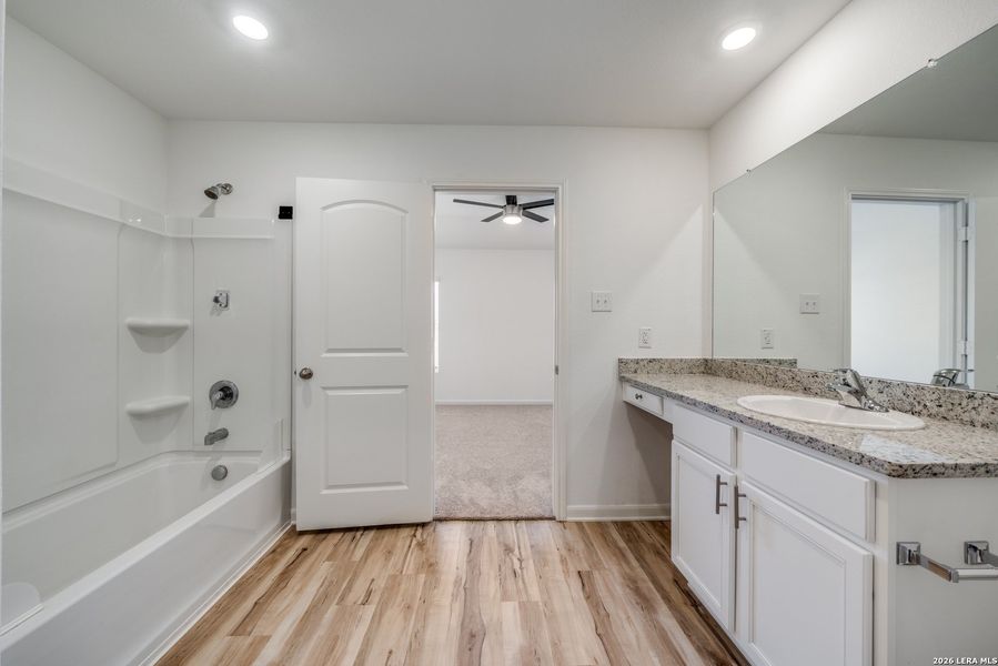 Furnished interior view inside a new home in , San Antonio (Image 6).