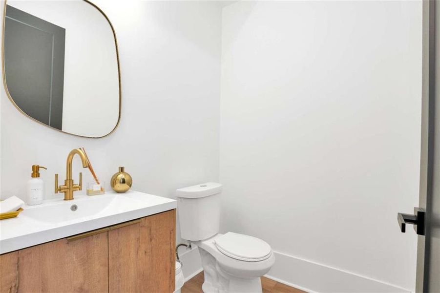 Furnished interior view inside a new home in , Atlanta (Image 31).