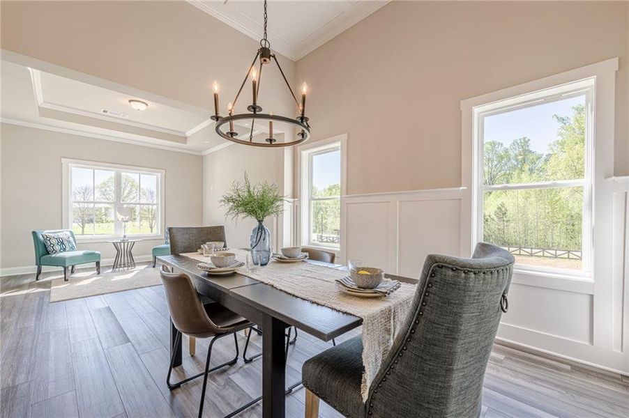 Furnished interior view inside a new home in , Covington (Image 13).