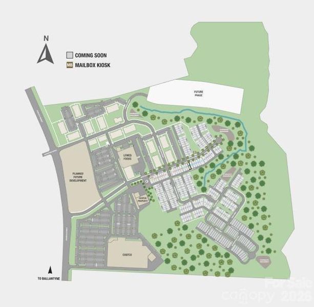 Terraces at the Exchange Site Map