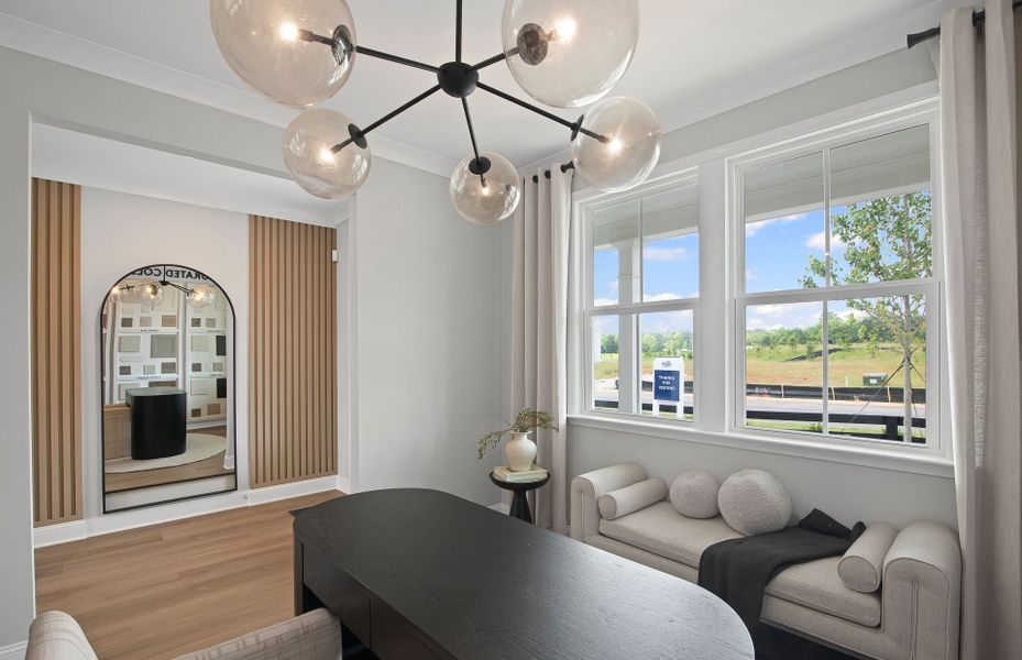 Furnished interior view inside a new home in Overland, Locust Grove (Image 4).