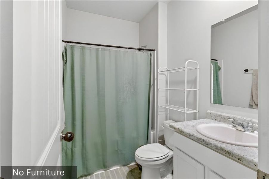 Furnished interior view inside a new home in , Dawsonville (Image 50).