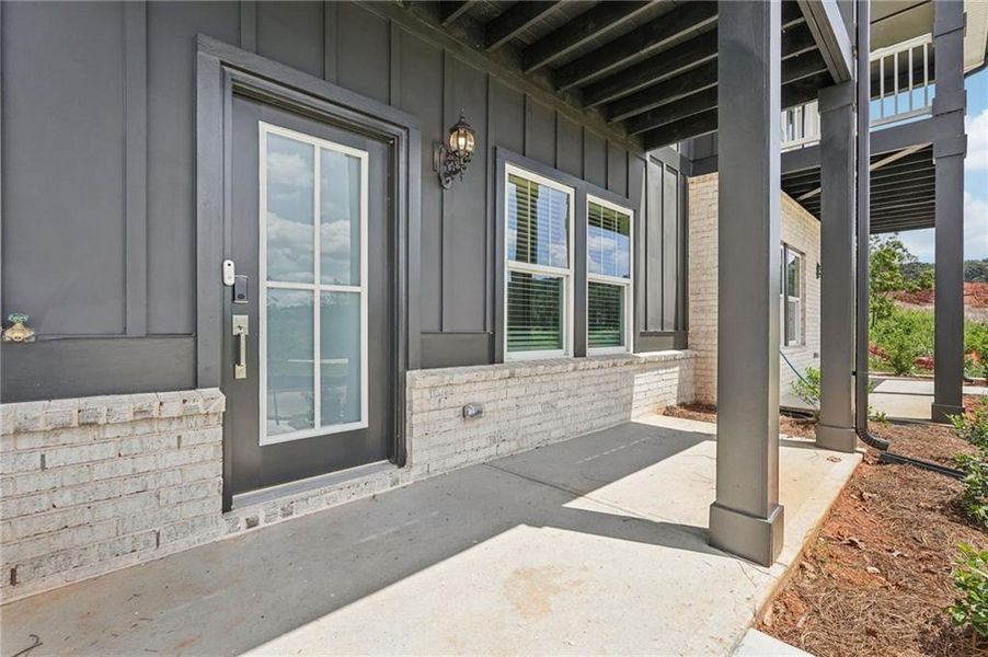 Exterior details and patio area of a home in , Cumming (Image 3).