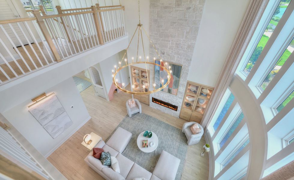 Furnished interior view inside a new home in Weslyn Park at Sunbridge, St. Cloud (Image 16).