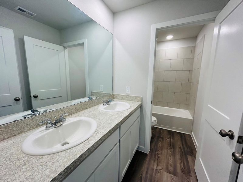 Furnished interior view inside a new home in Barrett Crossing, Crosby (Image 9). Furnished interior view inside a new home in Barrett Crossing, Crosby (Image 9).