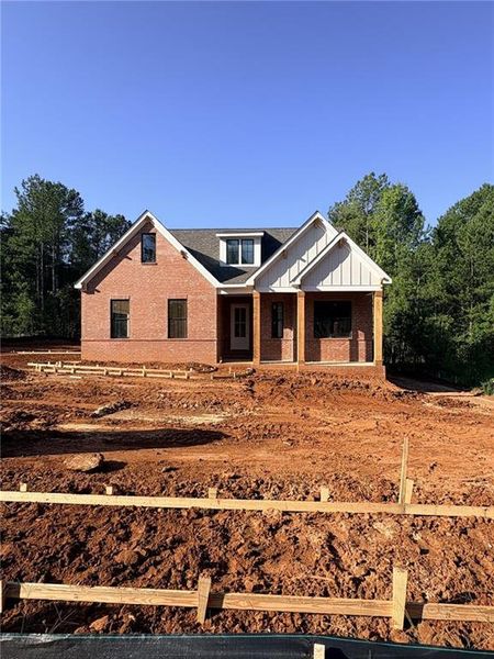 In-progress construction of a new home in , Watkinsville, GA (Image 4).