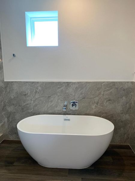 Close-up of interior finishes inside a home in , Houston (Image 6).
